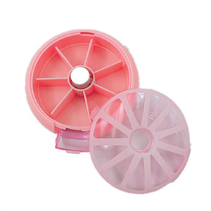 Một tuần xách tay 7-khoang báo chí-và-xoay trái cây Shape mini <span class=keywords><strong>Pill</strong></span> Box <span class=keywords><strong>Pill</strong></span> Organizer nhựa hộp thuốc - Product Image 5