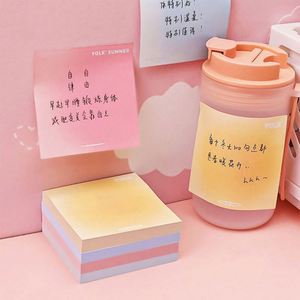 Kawaii Stationery Sticky Notes It Post Note Promotional Custom Logo Color Series Self-stick Notes Easy Post <b>Memo</b> <b>Pads</b> - Product Image 2