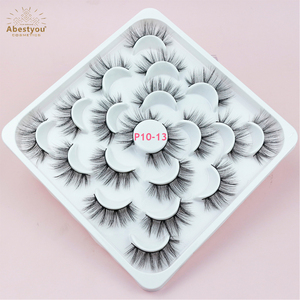 Abestyou卸売15 MM 3Dミンクまつげフルストリップラッシュ包装箱付きプライベートラベルベンダー - Product Image 5