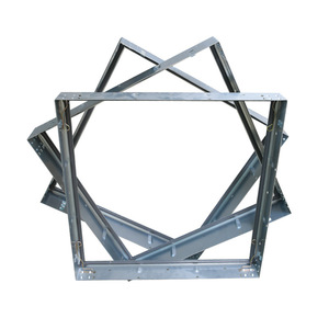 Khung lắp đặt bộ lọc bỏ túi 5/70 610x610x9 khung giữ bộ lọc bỏ túi mạ kẽm - Product Image 1