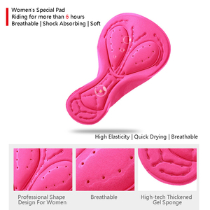 Abbigliamento sportivo a vita alta <span class=keywords><strong>da</strong></span> donna pantaloncini <span class=keywords><strong>da</strong></span> ciclismo con cintura larga elasticizzata pantaloncini <span class=keywords><strong>da</strong></span> <span class=keywords><strong>ciclista</strong></span> Push up con cuscinetto in Gel - Product Image 6