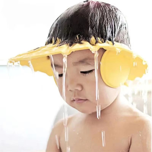 Gorra ajustable suave al por mayor para niños, gorro de baño y champú seguro para los oídos para bebés - Product Image 4