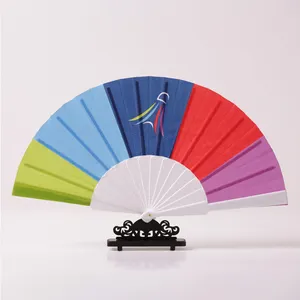 Personalisierte kunststoff hand hand fan für veranstaltungen