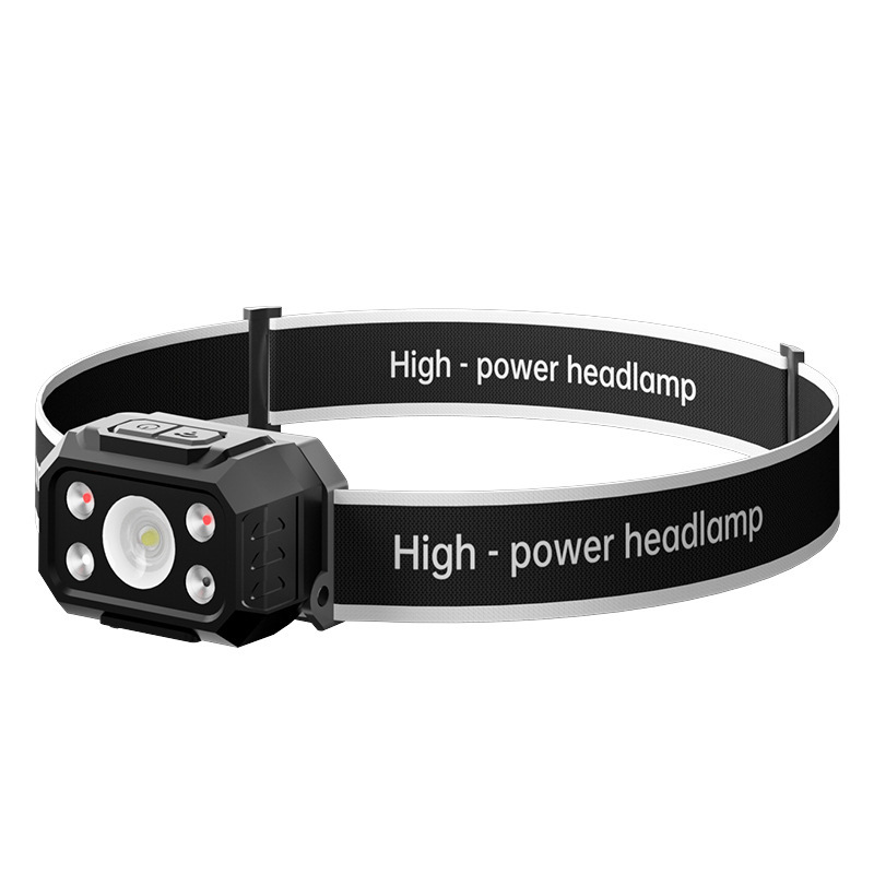 Super Bright Outdoor Headlamp Wave Induction