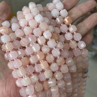 Perles cube en dés carrés à facettes Améthyste 8mm Agate Quartz Crystal DIY Jewelry Accessories Loose Beads DIY Craft