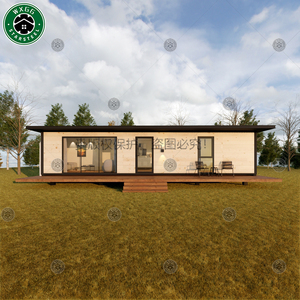 บ้านคอนเทนเนอร์สำเร็จรูปขนาด 40 ฟุต แบบขยายได้ ขายส่งจากโรงงาน บ้านคอนเทนเนอร์สำหรับขนส่งที่แข็งแรงทนทาน - Product Image 3