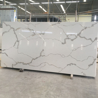 Prix de gros Pierre frittée Quartz Pierre artificielle Plan de travail en marbre Feuille de surface solide en acrylique Dalles de granit Plan de travail de cuisine