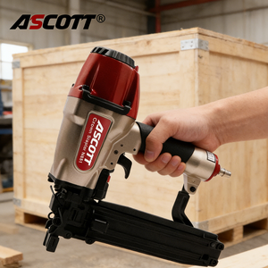 Agrafeuse pneumatique industrielle et bricolage 16GA, robuste, 25-51 mm, N851, couronne moyenne, agrafeuse à air pour le bois, outils de menuiserie, rembourrage, pistolet à clous - Product Image 3