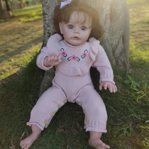 R & B Real Muecas Para Nias – ensemble de poupées gonflables pour filles, jouets bébé Boneca Reborn Silicone Alive BabyDoll - Product Image 3