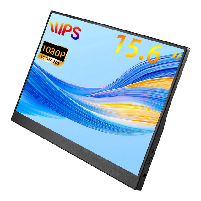 New Arrival Dual-Screen Portable 15.6 Inch Monitor 1080P Gaming HDMI USB C 60Hz IPS Extension for Laptop Mobile Entertainment