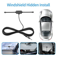 Adaptor Dipol DIN Dipole AM FM Mobil Moq Rendah Dudukan Perekat Jarak Jauh Cb Siaran Radio Mobil Otomatis Antena Hf Am Fm