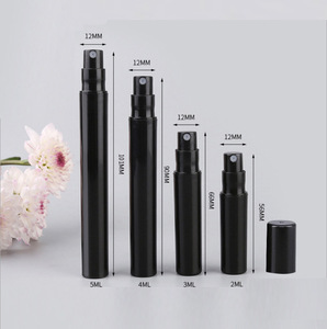 ขายส่งขวดน้ำหอมแบบปากกา PP ขนาด 2 มล. 3 มล. 4 มล. 5 มล. แบบเติมได้ พิมพ์ลายสกรีน พร้อมหัวฉีดสเปรย์ - Product Image 1