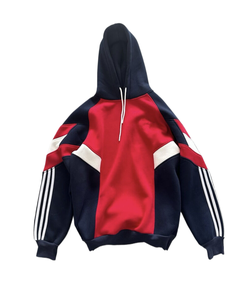 KY OEM fútbol americano Jersey Colorblock fútbol Jersey 2024 2025 personalizado Puff estampado Sudadera con capucha 500gsm - Product Image 3