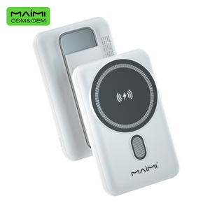 <span class=keywords><strong>Batterie</strong></span> <span class=keywords><strong>externe</strong></span> magnétique sans fil 15W à charge rapide avec support de téléphone, chargeur portable PD 20W USB C pour <span class=keywords><strong>iPhone</strong></span> - Product Image 1