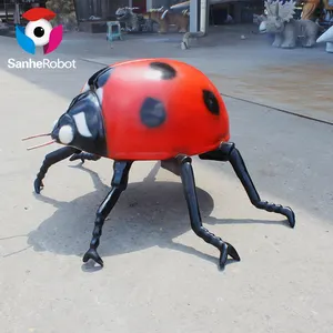 Kunstmatige Afstandsbediening Animatronic Lieveheersbeestje Chester Zoo Robotic Insecten