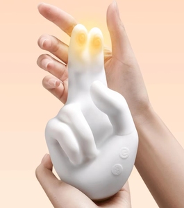 Massaggiatore per Mani all'Ingrosso, Stimolatore Clitorideo Realistico con Movimento delle Dita, Vibratore Flessibile con Funzione Riscaldante - Product Image 5