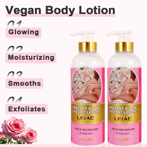 Prodotti di bellezza <span class=keywords><strong>e</strong></span> per <span class=keywords><strong>la</strong></span> cura della pelle crema idratante sbiancante AHA Niacinamide lozione per il corpo rimuovere le macchie scure sulla pelle - Product Image 4