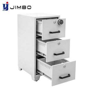 Hot sale office steel metal fireproof vertical 4 drawer filing cabinet