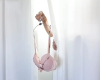 Cintres de luxe avec logo personnalisé cintres de bikini sous-vêtements en métal à pinces ajustables pour affichage