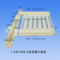 Barrières routières en PP moulées par injection plastique, directement de l'usine, modèle à prix bas, qualité supérieure, barrières routières personnalisées