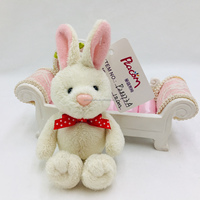 Offre Spéciale – Jouets en Peluche Personnalisés OEM en Forme de Souris Grise Mignonne – Porte-clés en Peluche Douce de 10 cm pour Sac