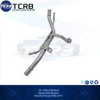 Support de tuyau de liquide de refroidissement TCRB 95B121065A/B pour Porsche Passat (95B) 2015-