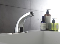 Vente chaude Économique Automatique Salle De Bains Capteur Robinet Intelligent Infrarouge Sans Contact Auto Capteur Laiton Bassin D'eau Robinets