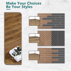 Gạch nhựa sàn nhà máy OEM chất lượng cao kháng khuẩn gạch anh đào gỗ 4mm 5mm 6mm 8mm SPC sàn cho trong nhà - Product Image 4