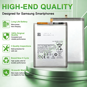 <span class=keywords><strong>Batterie</strong></span> Li-ion EB-BA156ABY 4900 mAh de haute qualité, la plus vendue en 2026, pour téléphone Samsung A15, <span class=keywords><strong>batterie</strong></span> intégrée, livraison immédiate, garantie 18 mois, certifiée CE - Product Image 4