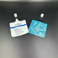 Sachets d'échantillons d'émulsion refermables de 5 ml et 10 ml et pochettes à bec verseur pour masques et sérums cosmétiques, sacs en plastique pour cosmétiques