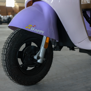 Low Speed EV Ride Different-the Trendiest Open Mini Electric Tricycle for Young Women with <strong>2</strong> <strong>Passengers</strong> - Product Image 5