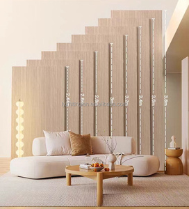 Wholesale Modern Style 8mm <strong>WPC</strong> Wood Veneer Carbon Crystal Board Moisture-Proof Leather <strong>Wall</strong> Panels for Background <strong>Wall</strong> - Product Image 4