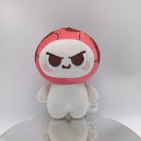 Porte-clés en peluche personnalisé brodé de haute qualité, ours figuratif, 10 cm, tissu en peluche super doux, rembourrage en coton PP, cadeau