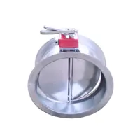 CCCF система ОВКВ моторизованный металлический оцинкованный стальной дымовой демпфер круглый ОВКВ воздуховод ручной демпфер