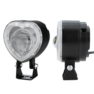 Venta al por Mayor de Faros Delanteros RGB de Doble Color F20W, Foco LED en Forma de Corazón, Luces para Motocicletas, Autos y Camiones, Modelo MO-235 1 - Product Image 3