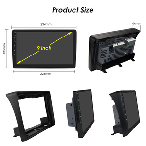 Máy Phát Đa Phương Tiện Âm Thanh Nổi Trên Xe Hơi Android Cho Fiat Ducato 2007 - 2015 Với Liên Kết Gương Radio RDS Âm Thanh DSP - Product Image 2
