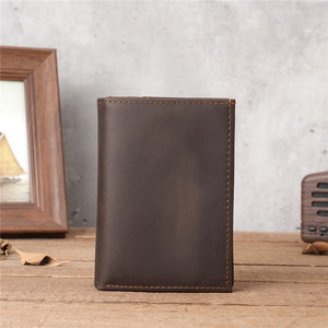 2024 nouveau portefeuille court en cuir véritable pour hommes 1133 épaissi première couche porte-carte en peau de vache pour <span class=keywords><strong>papa</strong></span> et jeunesse nouveau Style - Product Image 6