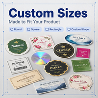 Étiquettes personnalisées imperméables holographiques de luxe en papier de haute qualité pour vêtements avec logo personnalisé et options roses