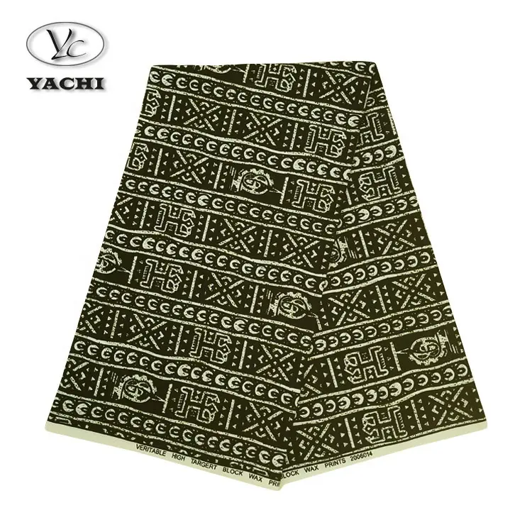 Yachitex High Quality Wax Print 100% Cotton African Print Fabric Real Wax Fabric