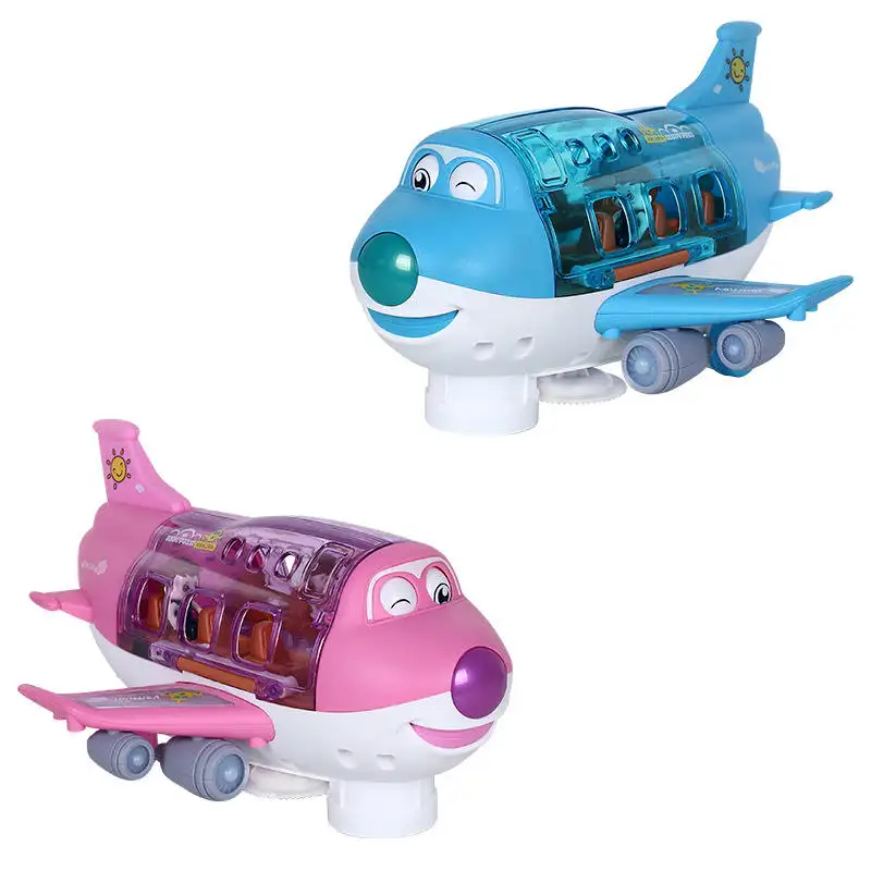 नए सार्वभौमिक क्यू कार्टून प्यारा हवाई जहाज बच्चों के लिए इलेक्ट्रिक एयर प्लेन मॉडल के अंदर इलेक्ट्रिक एयर प्लेन मॉडल