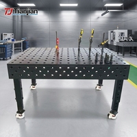 Table de soudage 3D D28 anti-déformation et résistante à l'usure pour atelier de soudage industriel (vente en gros)