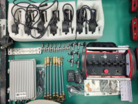 hydraulique joystick vanne directionnelle 4 leviers camion grue radio kits de télécommande intelligents