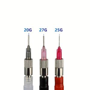 Punta dell'ago per Flon TCL -Te 1/2 ''1'' 1.5 pollici 20G 25G 27G 13MM calibro 20-27 ago per l'erogazione della colla per asciugatura istantanea antigraffio - Product Image 3