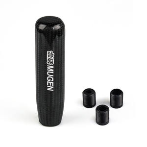 कस्टम हैंडल स्टिक हाथ लंबे मुगन भारित वास्तविक कार्बन फाइबर सार्वभौमिक रेसिंग 13 सेमी jdm कार गियर शिफ्ट नॉब - Product Image 2