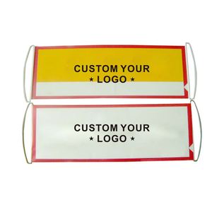Bandera Enrollable Personalizada con Logotipo, Bandera de Mano para Animar, Pancarta Retráctil para Publicidad - Product Image 1