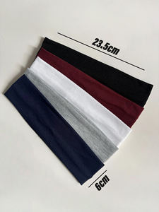 ربطة شعر رياضية منخفضة موك مخصصة بالتصامي مضادة للانزلاق تناسب الجفاف وعصابة رأس رياضية للجري للرجال والنساء - Product Image 4