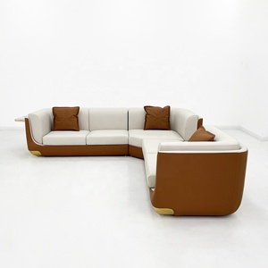 Villa Italian Design Luxury Top Quality Sectional Italian Style Modern Italian Leather DV-BRAVERY-01-LONGHIS Italian Leather Sof - Product Image 5