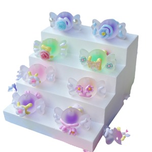 DIY Cute Cartoon Colors Gloss Frosted Candy Sugar Flower <b>Acrylic</b> <b>Bead</b> for Jewelry Making in Daily or School Wholesale - Product Image 6