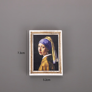 Imán de Resina para Refrigerador con Diseño de Danza del León, 7.8cm X 6cm, Decoración Magnética, Regalo para el Hogar y Viajes - Product Image 4