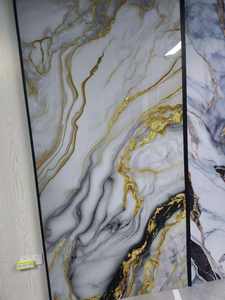 PVC UV mármol Interior ducha decorativa Pvc Panel de pared hojas paneles de revestimiento hoja de chapa para decoración Exterior e Interior - Product Image 6